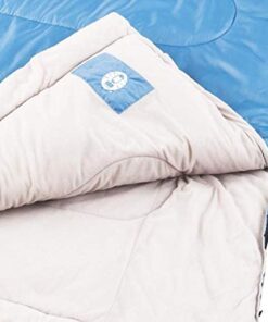 Coleman Sun Ridge Cool-Weather Sleeping Bag 40°F Lightweight for Adults, Camping Sleeping Bag with Easy Packing and Draft Tube to Prevent Heat from Escaping 40-60 Degree Sleeping Bag 16 41gbY8eT5pL