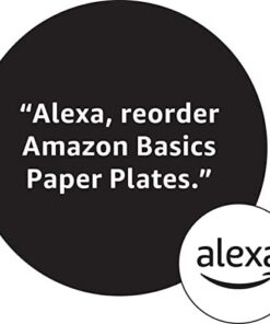 Amazon Basics Everyday Paper Plates, 8 5/8 Inch, Disposable, 100 Count 14 41gnXXySJKL