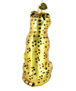 Old World Christmas Ornaments: Wildlife Animals Glass Blown Ornaments for Christmas Tree, Leopard 13 41goaLyZj3L