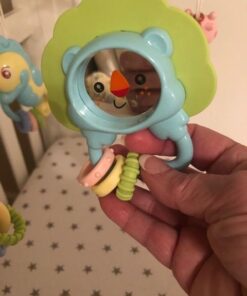 Baby Mobile for Crib, Crib Toys with Music and Lights,Remote, lamp, Projector for Pack and Play, for Ages 0+ Months (Blue-Forest) Blue-Forest 44 41gtf8K4vgL