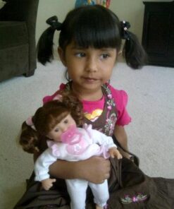 Melissa & Doug Mine to Love Brianna 12-Inch Soft Body Baby Doll With Hair and Outfit - First Baby Doll For Toy For Kids 18 Months And Up English Only Standard Packaging 47 41gxmJxjcL