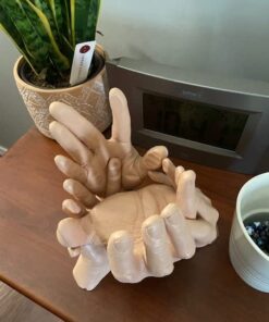 Luna Bean Huge Oversize XL Family Hand Casting Kit – Family Size Hand Molding Kit – Casts 6 Hands Comfortably Adults & Kids, Gifts for Family with Kids - Thanksgiving Gifts Family XL 65 41h EzTnZwL