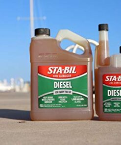STA-BIL Diesel Fuel Stabilizer And Performance Improver - Keeps Diesel Fuel Fresh For Up To 12 Months - Lubricates And Cleans The Fuel System - Treats up to 320 Gallons per 32 fl. oz. (Pack of 4) 32 Fl. oz. (Pack of 4) 12 41h20dLn7pL