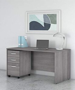 Bush Business Furniture Studio C Desk, Platinum Gray 9 41hEhU48H6L