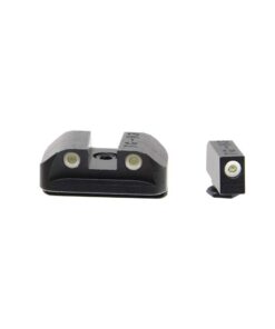 TRUGLO Tritium Handgun Sight | High-Visible Front & Rear Night Sights with Daylight White Dots & Low-Light Tritium Dots, Compatible with Glock Handguns Glock 20, 21, 25, 28, 29, 30 and more 24 41hJRl9 IqL