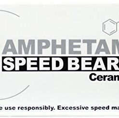 Amphetamine Skateboard Speed Bearings - Set of 8 - Choose From Ceramic, Stainless Steel, Abec 5, 7 - Fits all Skateboard Wheels - Pre-Lubricated Ceramix Silver 9 41hK57hfpJL