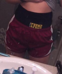 Sweet Sweat Waist Trimmer for Women and Men - Sweat Band Waist Trainer for High-Intensity Training & Workouts, 5 Sizes Medium Black/Yellow 45 41hRgdfbebL