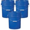 5 Gallon (20L) Plastic Buckets, 3-Pack - Blue 66 41hTUbVIYUL