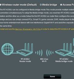 ASUS Dual-band 3x3 AC1750 Wifi 4-port Gigabit Router with speeds up to 1750Mbps & AiRadar to strengthens Wireless Connections via High-powered Amplification Beam-forming - 2x USB 2.0 Ports (RT-AC66U) New RT-AC66U (AC1750) 29 41hTcH7STuL