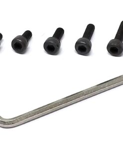 iexcell 125 Pcs M3 x 4/6/8/10/12 Alloy Steel 12.9 Grade Hex Socket Head Cap Screws Bolts Assortment Kit, Black Oxide Finish 10 41hYfO73kuL