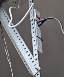 Amazon Basics Rectangular 6-Outlet, 200 Joule Surge Protector Power Strip, 2 Foot, White - Pack of 2 41 41haMVfeeEL