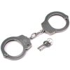 VIPERTEK Double Lock Steel Police Edition Professional Grade Handcuffs (Silver) 16 41hkQYVgBL