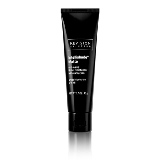 Revision Skincare Intellishade Matte, 5-in-1 anti-aging tinted moisturizer with SPF 45, correct, protect, conceal, brighten and hydrate skin, reduce signs of aging, 1.7oz