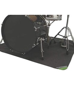 Alternative view of On-Stage DMA4450 DrumFire Non Slip Drum Mat with Bag, 4' x 4' 4x4