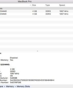Crucial Technology 8GB Kit (4GBx2), 204-pin SODIMM, DDR3 PC3-8500, 8GB KIT (4GBx2) DRAM 23 41iIDxhbdNL