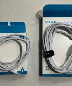 Anker 321 USB-C to Lightning Cable (6ft,White), for iPhone 13 Pro 12 Pro Max 12 11 X XS, AirPods Pro, Supports Power Delivery (Charger Not Included) MFi Certified 6ft White 47 41iMeRbQvlL 1