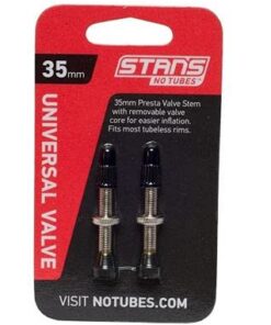 NoTubes Stan's Tubeless Road Valve Stem - Rectangular Stopper Single 13 41iZ22GWqS