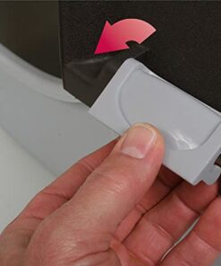 Omega Paw Self-Cleaning Litter Box, Pewter 35 41ihkseqopS