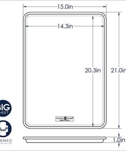 Nordic Ware Naturals Big Sheet, Silver 1-Pack 22 41ilgRqIiTL