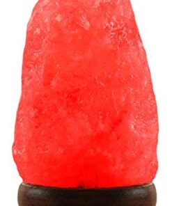 Evolution Salt Natural, 3.5" x 3.5" x 5" 853 USB Himalayan Salt Lamp Multi Color Changing 1-2 lbs 21 41inZWUMWTL