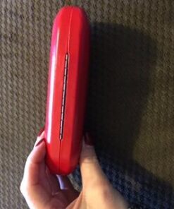 OptiPlix Glasses Case Hard Shell For Men, Women, Kids | Eye Glasses & Sunglasses Case Red 25 41io9lxn4SL