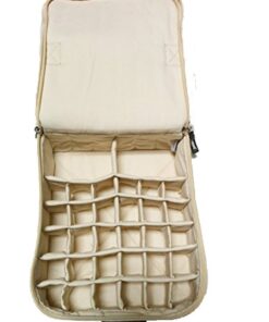 Always Nature Essential Oil Carrying Case - hold up to 42 Bottles of 15ml oils! (Beige, L) 10 41j BFsLgYL