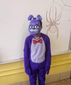Rubie's Five Nights Child's Value-Priced at Freddy's Bonnie Costume, Medium, Purple 19 41j6Lm7dg2L