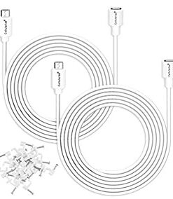 Zmodo Outdoor Security Cameras Wifi - 1080p Full HD Surveillance Cameras for Home Security with Night Vision, IP 66 Weatherproof, Plug-In, Motion Detection, 4 Pack 4 Count (Pack of 4) 46 41j7gf1zq4L