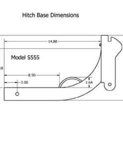 Allen Sports Premier Hitch Mounted 5-Bike Carrier, Model S555 , Black 44 41jdEsATcgL