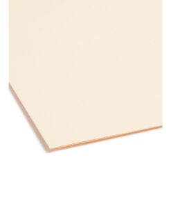 Smead Heavy-Duty Fastener File Folder, 2 Fasteners, 1/3-Cut Tab, Letter Size, Manila, 50 per Box (14600) 11 41ji 3Um4zL