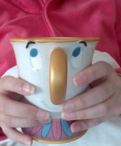 Disney Parks Beauty and the Beast Chip Ceramic Mug 32 41ju93fFuuL