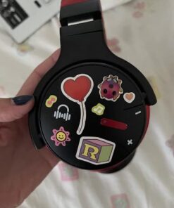 MOVSSOU E7 Active Noise Cancelling Headphones Bluetooth Headphones Wireless Headphones Over Ear with Microphone Deep Bass, Comfortable Protein Earpads, 30 Hours Playtime for Travel/Work, Black 53 41jx1DdVaJL