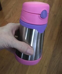 THERMOS Foogo Vacuum Insulated Stainless Steel, Pink/Purple, 10 Oz 22 41kQkhgHdZL