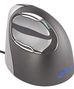 Evoluent VM4R VerticalMouse 4 Right Hand Ergonomic Mouse with Wired USB Connection (Regular Size) USB Wired Regular Size 18 41kamEKdy4L