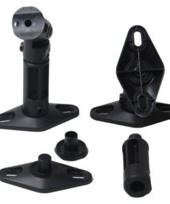 Alternative view of VideoSecu 5 Speaker Wall Ceiling Mount Brackets Black for Home Theater Satellite Speakers 1XZ (Black, 5 Pack)
