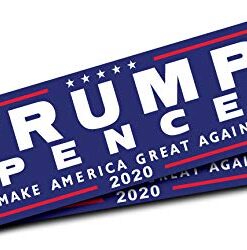 Trump Pence Official Blue; Bumper Sticker (2) 2