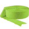 Jumbo Kiwi Green Crepe Paper Roll - 500 ft. - Vibrant Decor, Perfect for Parties & DIY Projects 26 41lHfZw6g3L