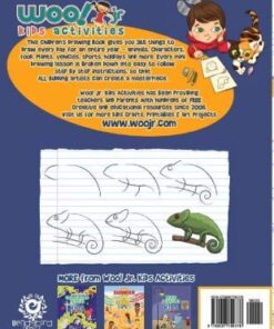 Alternative view of The Drawing Book for Kids: 365 Daily Things to Draw, Step by Step (Woo! Jr. Kids Activities Books) [Spiral-bound] Spiral-bound