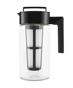 Alternative view of Takeya Cold Brew Coffee Maker with Black Lid Pitcher, 1 qt