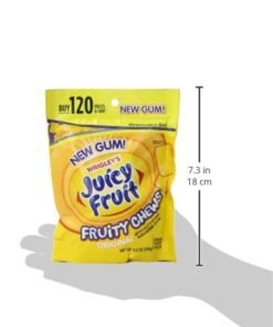 Juicy Fruit, Fruity Sugarfree Chewing Gum, 120 ct 120 Count (Pack of 1) 20 41lWQgHjYoL