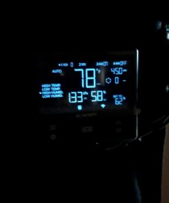 AC Infinity CLOUDLINE PRO T4, Quiet 4” Inline Duct Fan with Temperature Humidity VPD Controller, WiFi Integrated App Control - Ventilation Exhaust Fan for Heating Cooling, Grow Tents, Hydroponics 4-Inch PRO, Smart Controller 37 41lmO7LxGrL