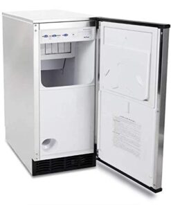 Alternative view of Manitowoc SM-50A 14 3/4" Air Cooled Undercounter Gourmet Cube Ice Machine with 25 lb. Bin - 53 lb.