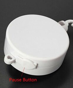 Baby Rotary Mobile Crib Bed Bell Toy Windup Clockwork Movement Music Box with Rotating Hook - Over The Rainbow Somewhere Over the Rainbow 13 41mD2gr5gwL