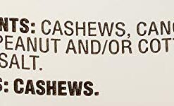 Amazon Brand - Happy Belly Fancy Whole Cashews, Roasted & Sea Salted, 2.75 Pound (Pack of 1) 2.75 Pound (Pack of 1) 31 41mDm4WHKVL