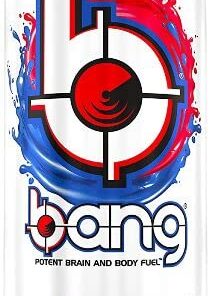VPX Bang Variety - Blue Razz, Purple Guava Pear, Black Cherry Vanilla, Star Blast - 16fl.oz. (Pack of 8) 17 41mFug1rB8L