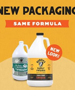 Alternative view of BUBBAS Super Strength Enzyme Cleaner - Pet Odor Eliminator - Carpet Stain Remover - Remove Dog & Cat Urine Odor from Mattress, Sofa, Rug, Laundry, Hardwood Floors and more. Puppy Training Supplies 128 Fl Oz (Pack of 1)