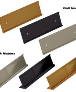 Lasercrafting Personalized Office Name Plate With Optional Wall or Desk Holder - 2x8 - CUSTOMIZE. Choose from a variety of colors and fonts to match your style. Great gift idea. 21 41maxKccBAL