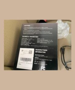 VacLife AC/DC 2-in-1 Tire Inflator - Portable Air Compressor, Pump for Car Tires (up to 50 PSI), Electric Bike 150 PSI) w/Auto Shut-Off Function, Model: ATJ-1666, Yellow (VL708) 46 41mdZftusmL