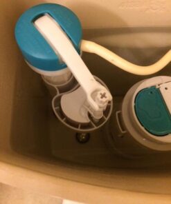 American Standard 2886218.020 H2Option Two-Piece Toilet, Elongated Front, Chair Height, Dual Flush, White, 0.92 - 1.28 gpf Tank + Bowl 36 41mn07BZyL