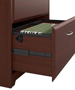 Bush Furniture UrbanPro 52W Sit to Stand Corner Bookshelf Desk with File Cabinet 12 41nIZXAnsPS